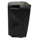 Parlante Bluetooth Recargable Con Luz Led De Colores Negro