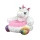Puff Peluche Infantil con Forma de Animal - UNICORNIO