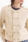 CHAQUETA NET Beige