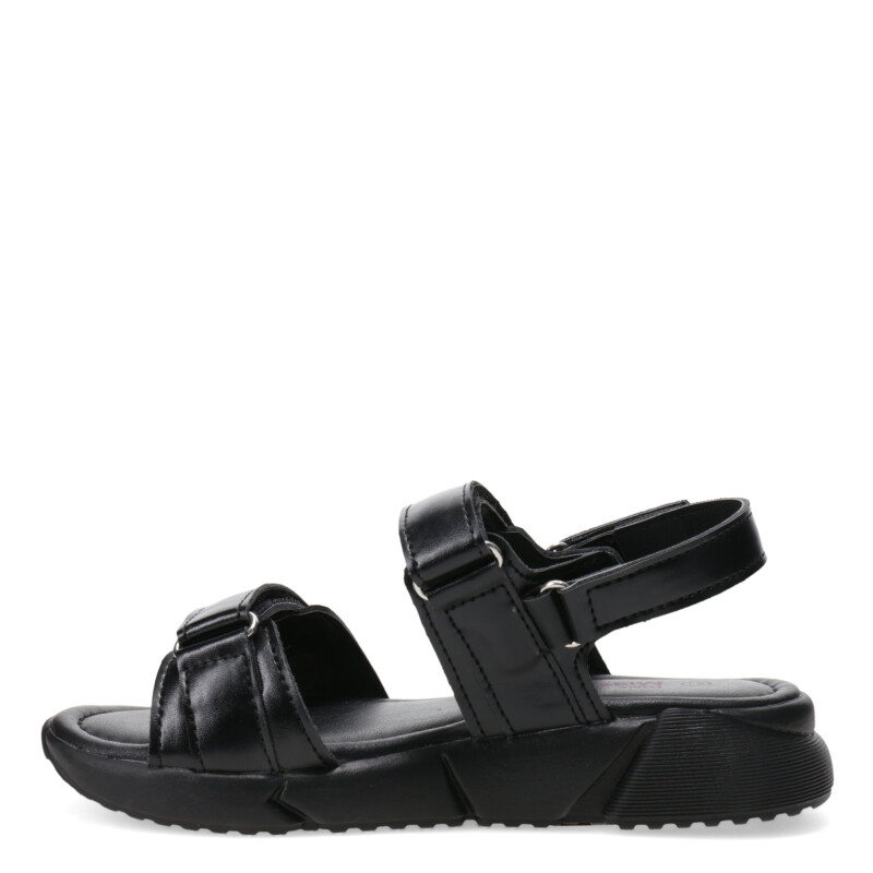 Sandalias de Niña MINI Miss Carol SEMIC con dos velcros Negro