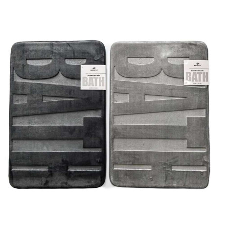 ALFOMBRA DE BAÑO SOFT C/RELIEVE 50X76CM SURTIDO