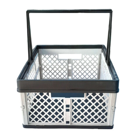 Canasto organizador plegable con asas Canasto Organizador Plegable Con Asas