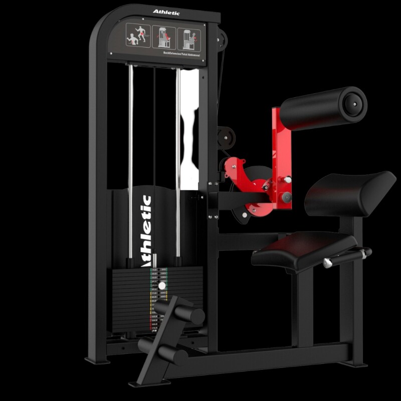 DYNAMIC - ABDOMINAL & BACK EXTENSION Negro