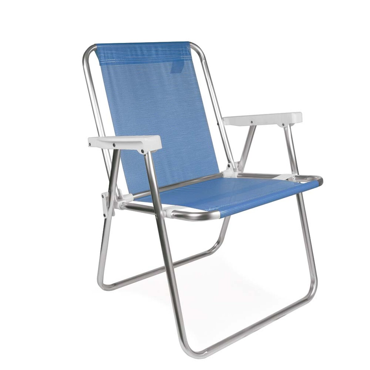 SILLA ALTA ALUMINIO SANNET -AZUL 