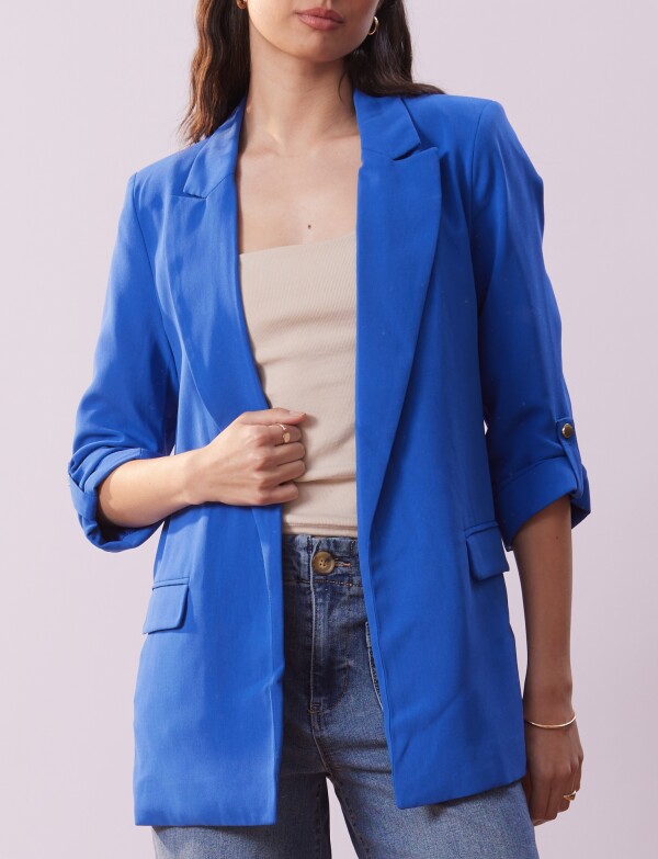 Blazer Manga Botón ROYAL