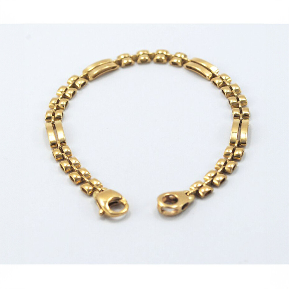 Hermosa Pulsera Oro 18K. Peso 12,8 Grs Hermosa Pulsera Oro 18K. Peso 12,8 Grs