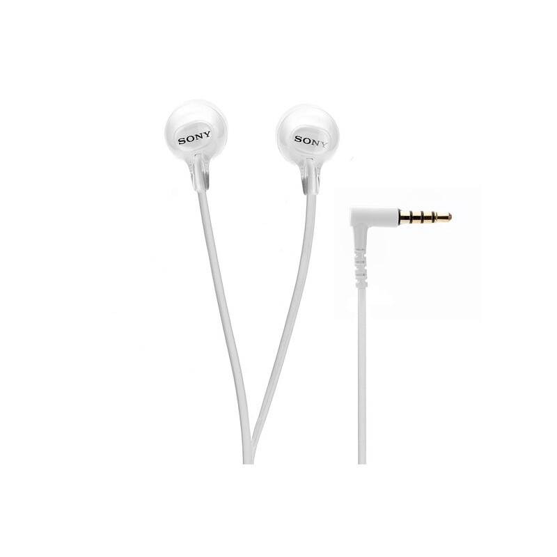 Auriculares Sony MDR-EX15LP Blanco 3.5mm Auriculares Sony MDR-EX15LP Blanco 3.5mm