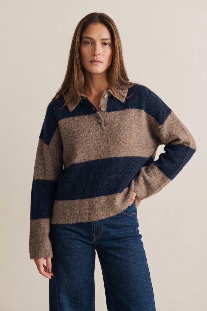 Sweater Polo Chocolate