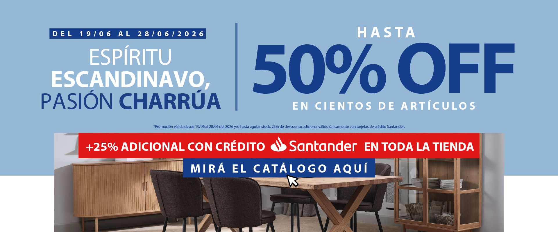 Espíritu escandinavo - pasión charrúa - Hasta 50% OFF