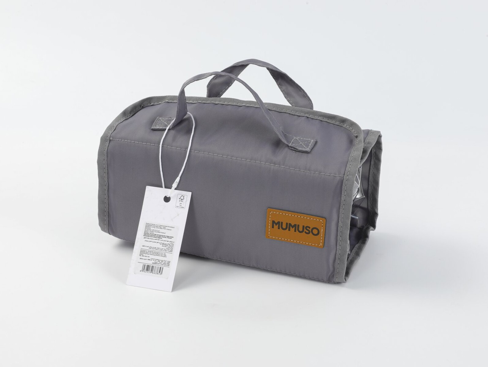 NECESER 4 EN 1 DESMONTABLE PORTÁTIL Y COLGABLE (GRIS) 