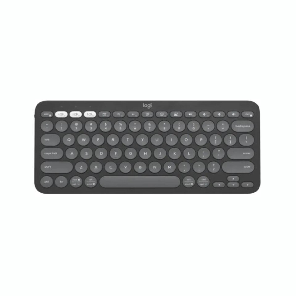 Teclado Inalámbrico LOGITECH Pebble Keys 2 BT K380S - Negro 