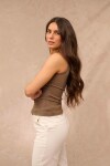 TOP EUGENIA MARRON TOP EUGENIA MARRON