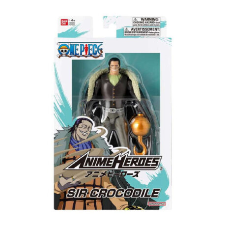 Figura Anime Heroes One Piece Sir Crocodile - 17cm