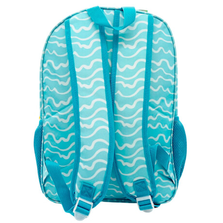 Mochila Infantil 40cm Intensamente 2 Stitch Disney Celeste