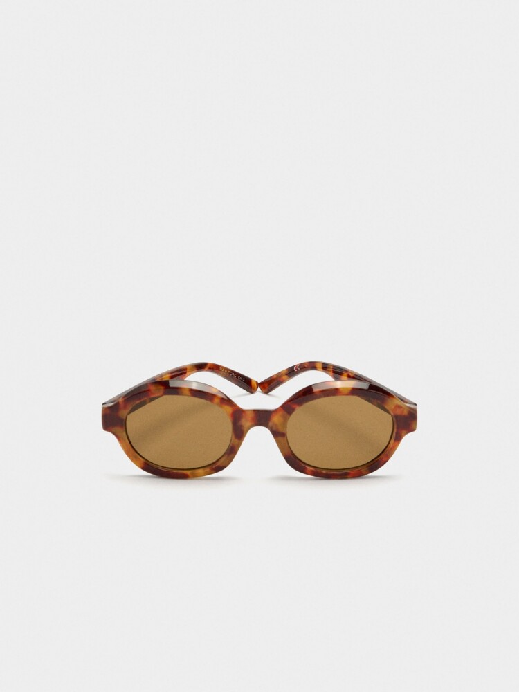 Gafas De Sol Ovaladas marron