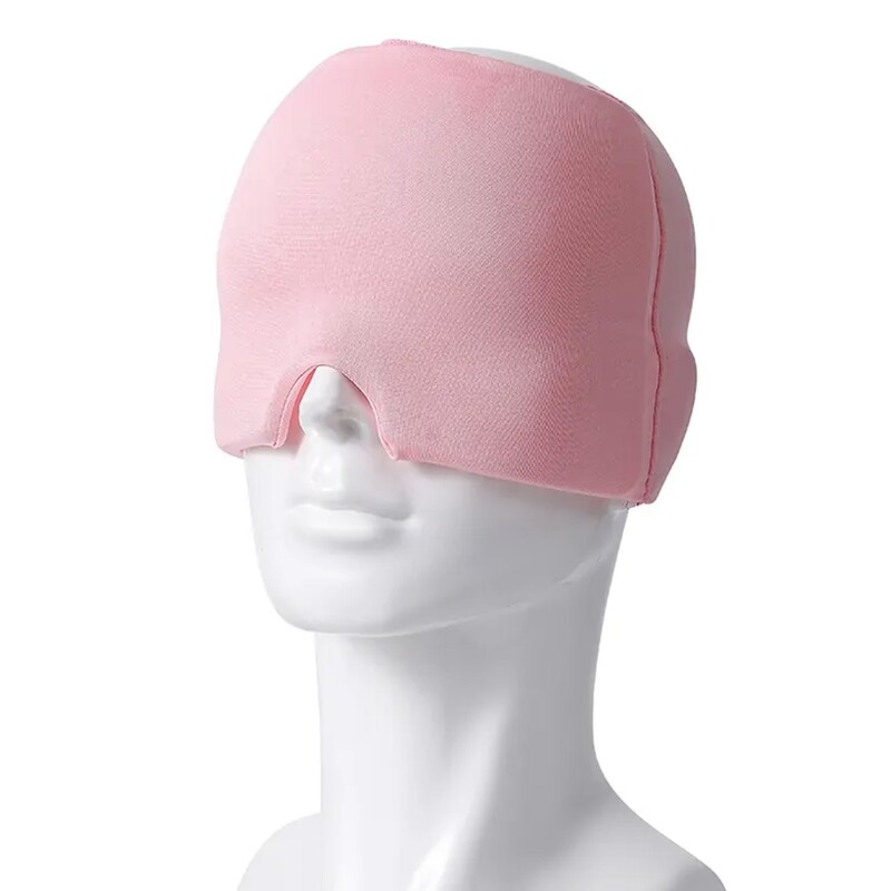 Gorra para el Alivio de Dolor de Cabeza con Gel 325gr Rosa