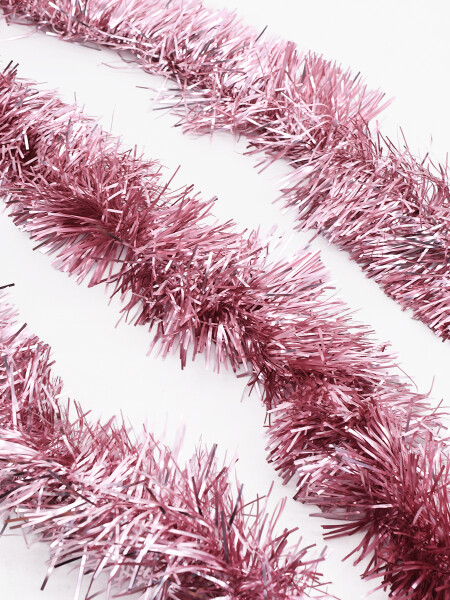 GUIRNALDA HEXAGONAL ROSADO