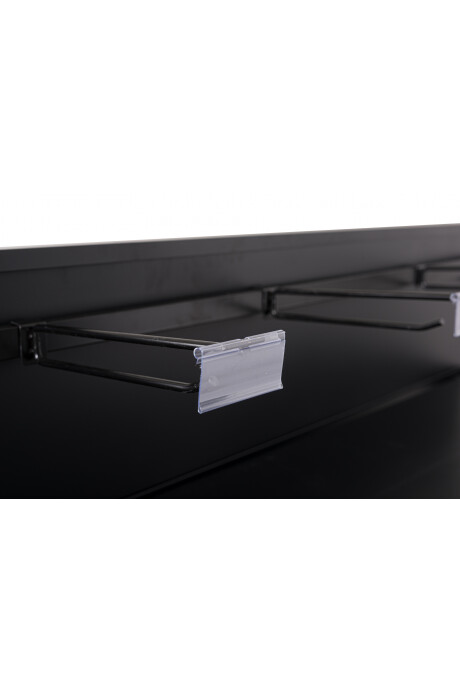 Ménsula Porta Precios Negro 0.30 M Ménsula Porta Precios Negro 0.30 M