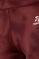 CALZA MUJER TOPPER BIKER Marron