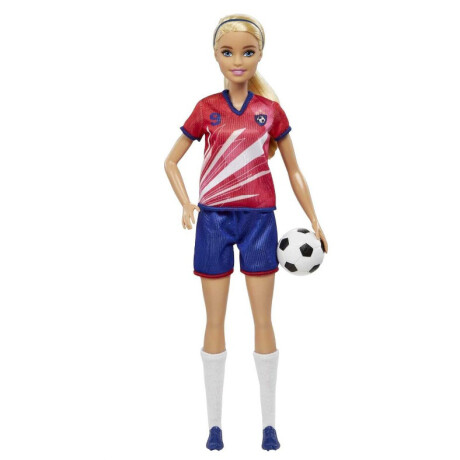 Muñeca Barbie Profesiones Futbolista