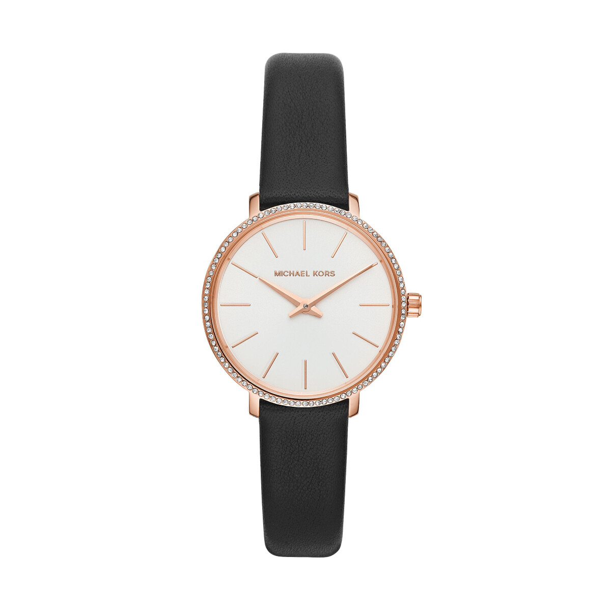 Reloj Michael Kors Pyper Cuero Negro 