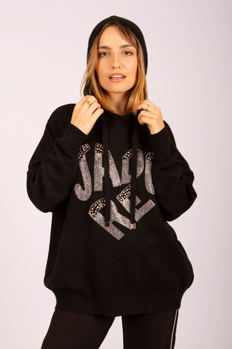 Sweater Jadore - Negro 