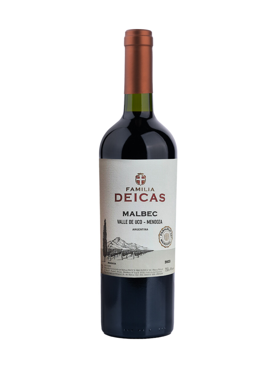 Vino Familia Deicas Valle de Uco Malbec 750 ml Vino Familia Deicas Valle de Uco Malbec 750 ml
