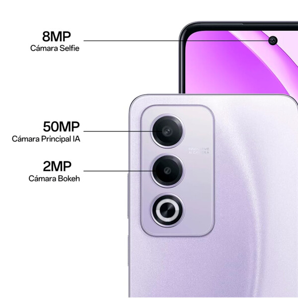 Oppo A80 8/256 Gb 5g CEL OPPO A80 8/256 5G VIOLETA