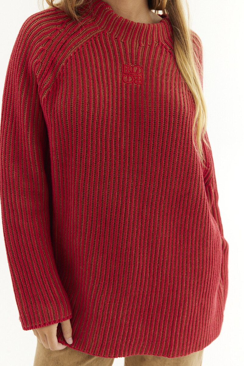 Sweater New Label Rojo