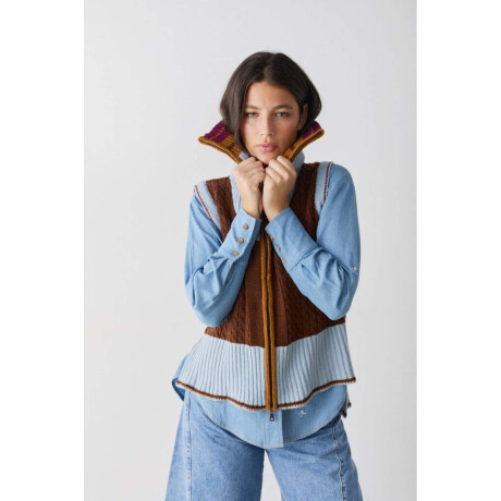 Pre Venta Chaleco Wave Chocolate