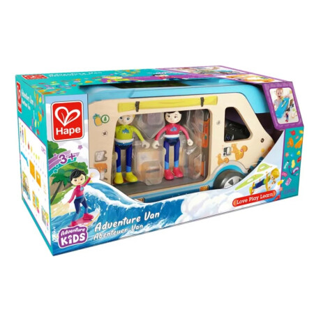 Juguete Hape - Adventure Van - Juguetes De Madera Juguete Hape - Adventure Van - Juguetes De Madera