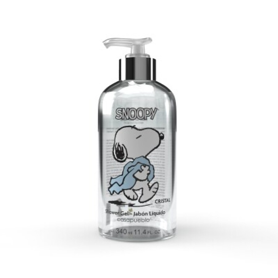 Set Snoopy Shower Gel Cristal 340 ml + Esponja Set Snoopy Shower Gel Cristal 340 ml + Esponja