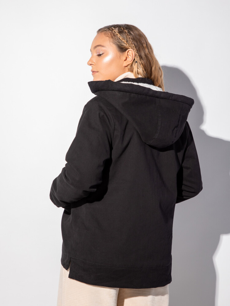 PARKA CLAUSEN Negro