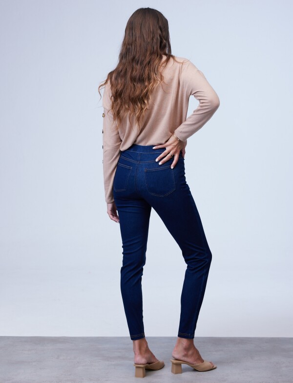 Jegging Slim Fit JEAN OSCURO