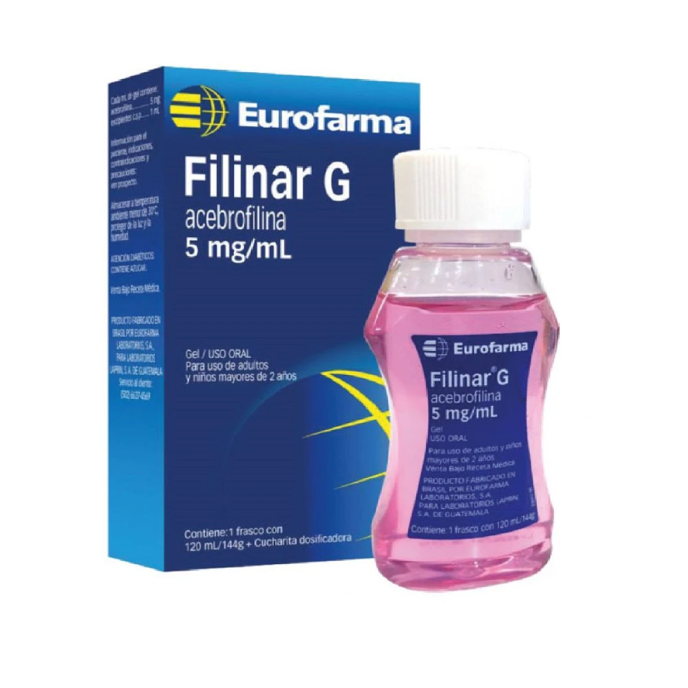 FILINAR G - GEL ORAL FR. X 120 ML.