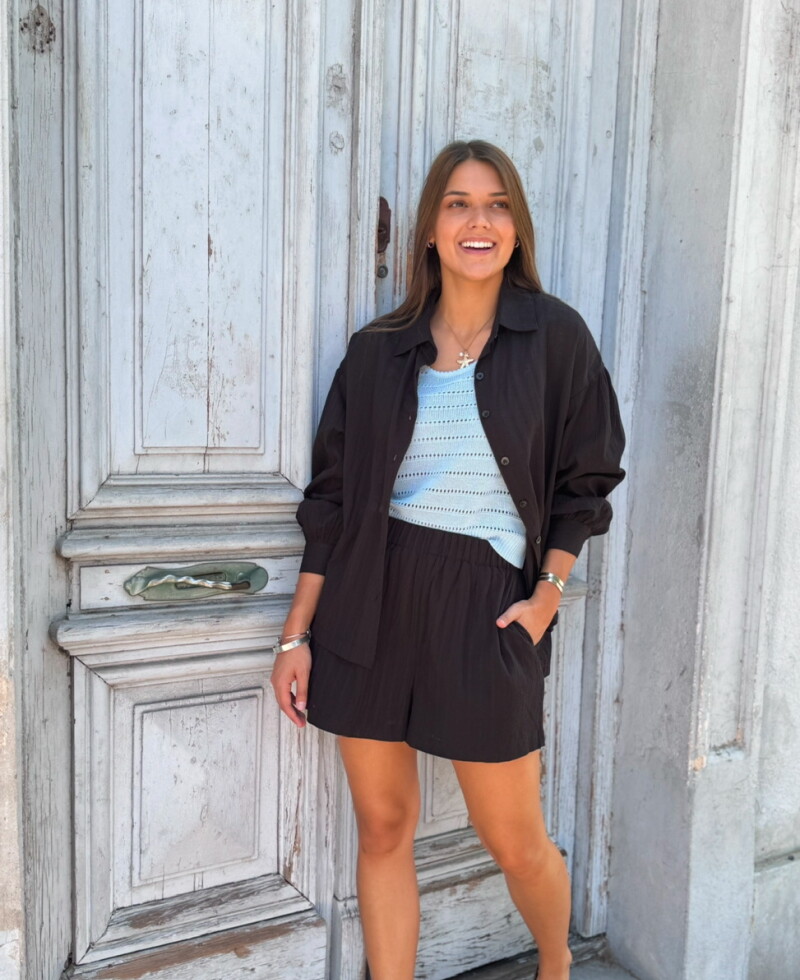 Conjunto Delfina negro