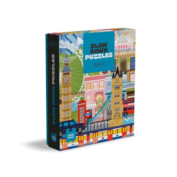 Puzzle MiquelRius Slow down - 1000 piezas London