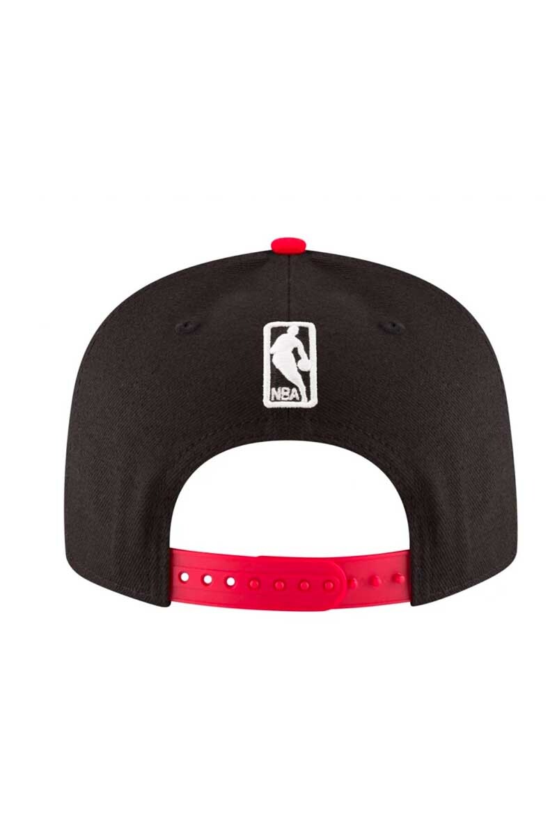 GORRO PLANO NEW ERA CHICAGO BULLS Rojo