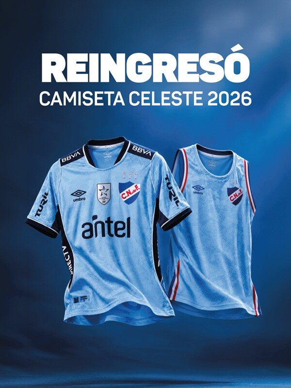 CAMISETA CELESTE