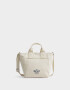 City Cartera City Mini Crudo "campus Club" - Blanco Crudo