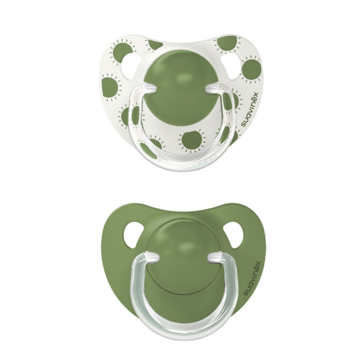 Chupete X2 +18m Anatómico SX Pro Silicona Ultra Soft - Verde 