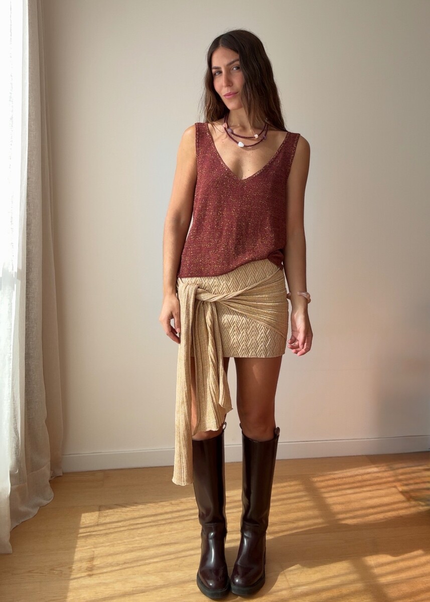 Mini Cognac SS26 - Gold 