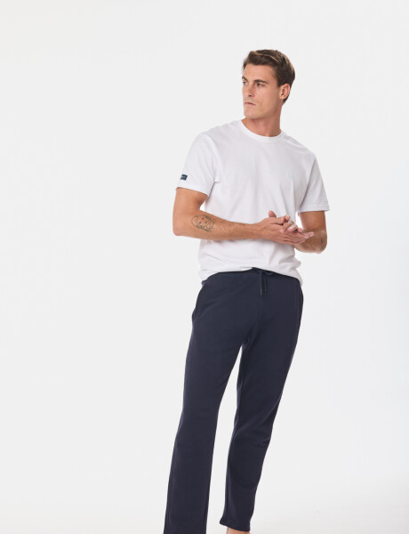 PANTALON DE FELPA Azul