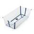Baño Stokke XL flexibath transparente celeste