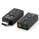 Adaptador Tarjeta De Sonido Externa Usb 2.0 Audio 7.1 Adaptador Tarjeta De Sonido Externa Usb 2.0 Audio 7.1
