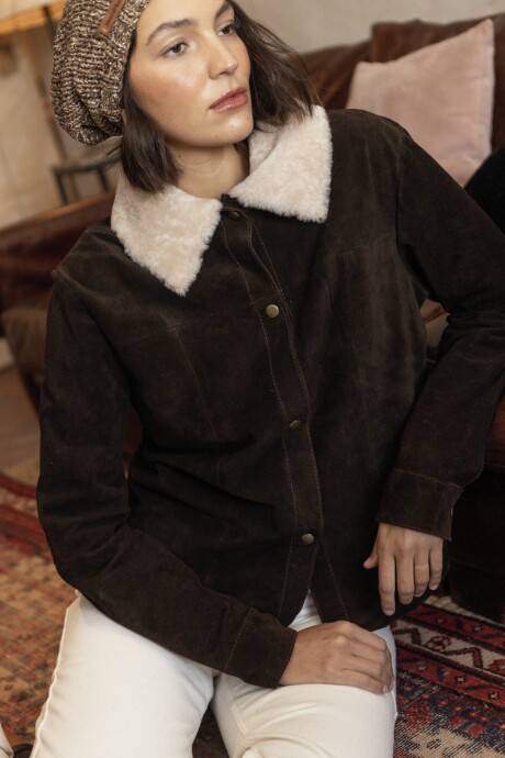 Warm Shirt Chocolate / Crudo