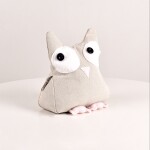 Ataja Puerta Infantil Buho Beige Rosa