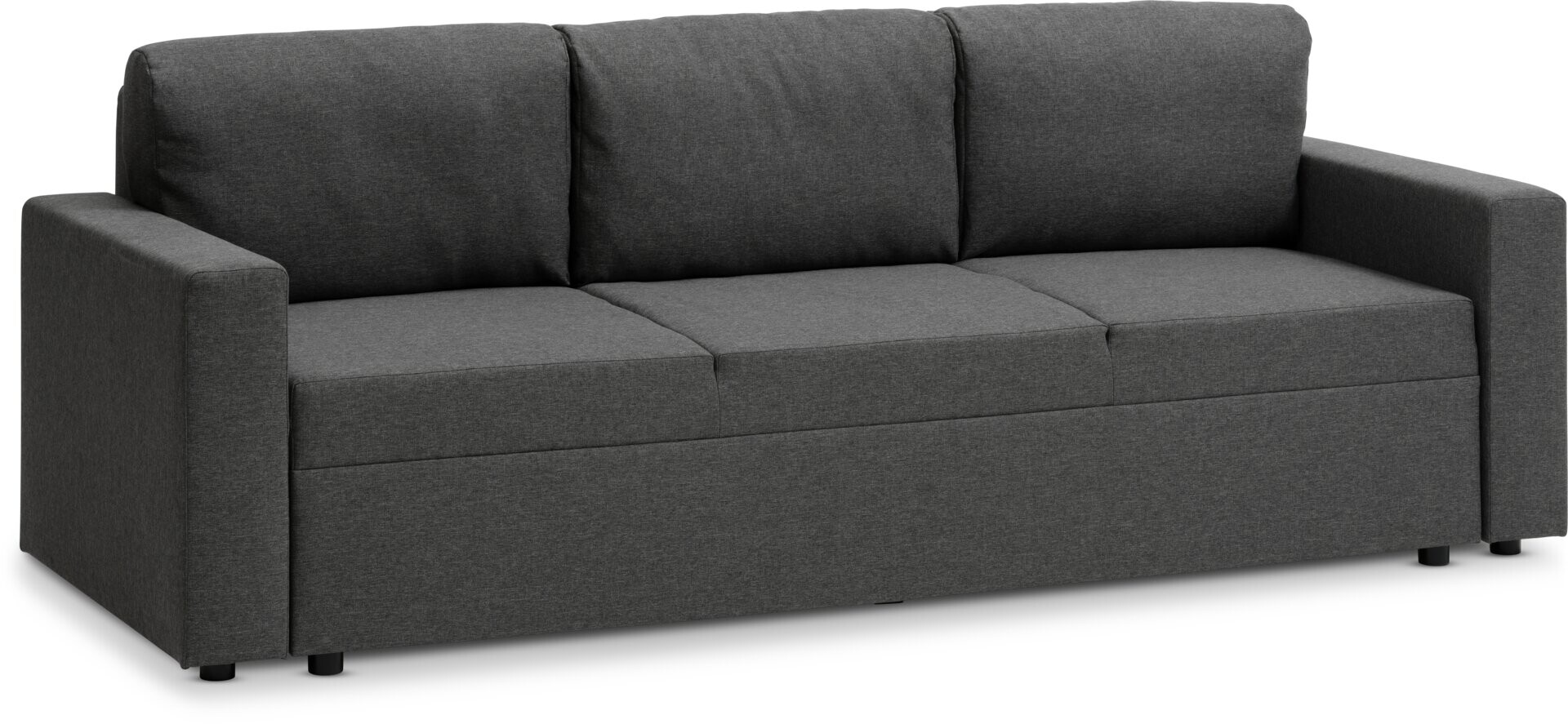 Sofá cama MARSLEV 3 cuerpos gris osc 