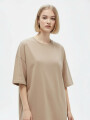Remera Cervy Taupe Claro