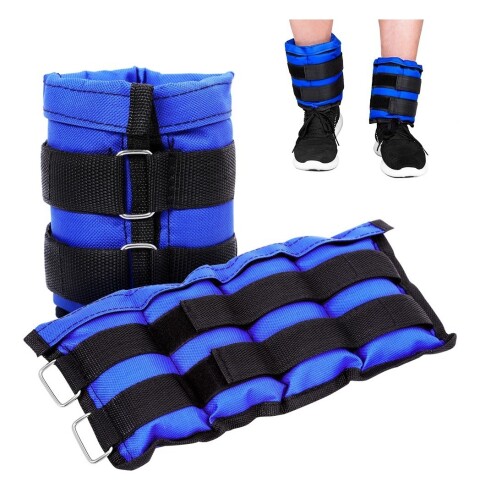 Tobi Pesas 4kg Par Entrenamiento Piernas Tobillera Velcro Tobi Pesas 4kg Par Entrenamiento Piernas Tobillera Velcro